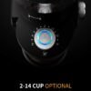 Electric Burr Coffee Grinder 2.0, Adjustable Burr Mill with 16 Precise Grind Setting