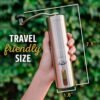 JavaPresse Manual Coffee Grinder — Stainless Steel Manual Conical Burr Coffee Bean Grinder