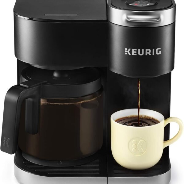 Keurig K-Duo Single Serve K-Cup Pod & Carafe Coffee Maker, Black