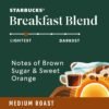 Starbucks Breakast Blend Medium Roast Ground Coffee