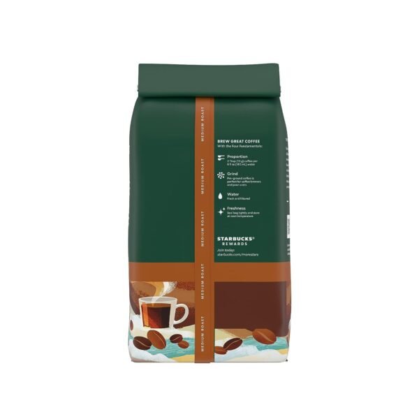 Starbucks Breakast Blend Medium Roast Ground Coffee