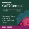 Starbucks Ground Coffee Variety Pack—Dark, Medium, Starbucks Blonde Roast—100% Arabica