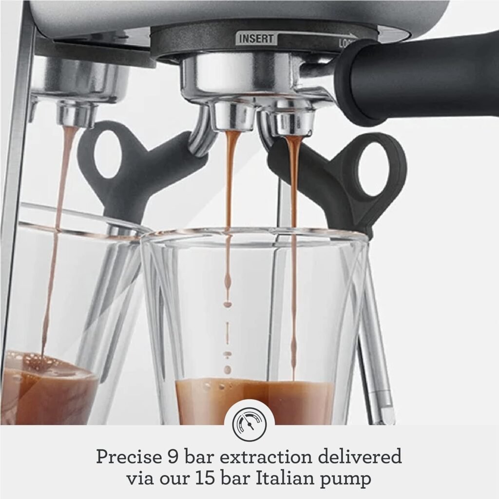 Breville Bambino Plus Espresso Machine BES500BSS, Brushed Stainless Steel