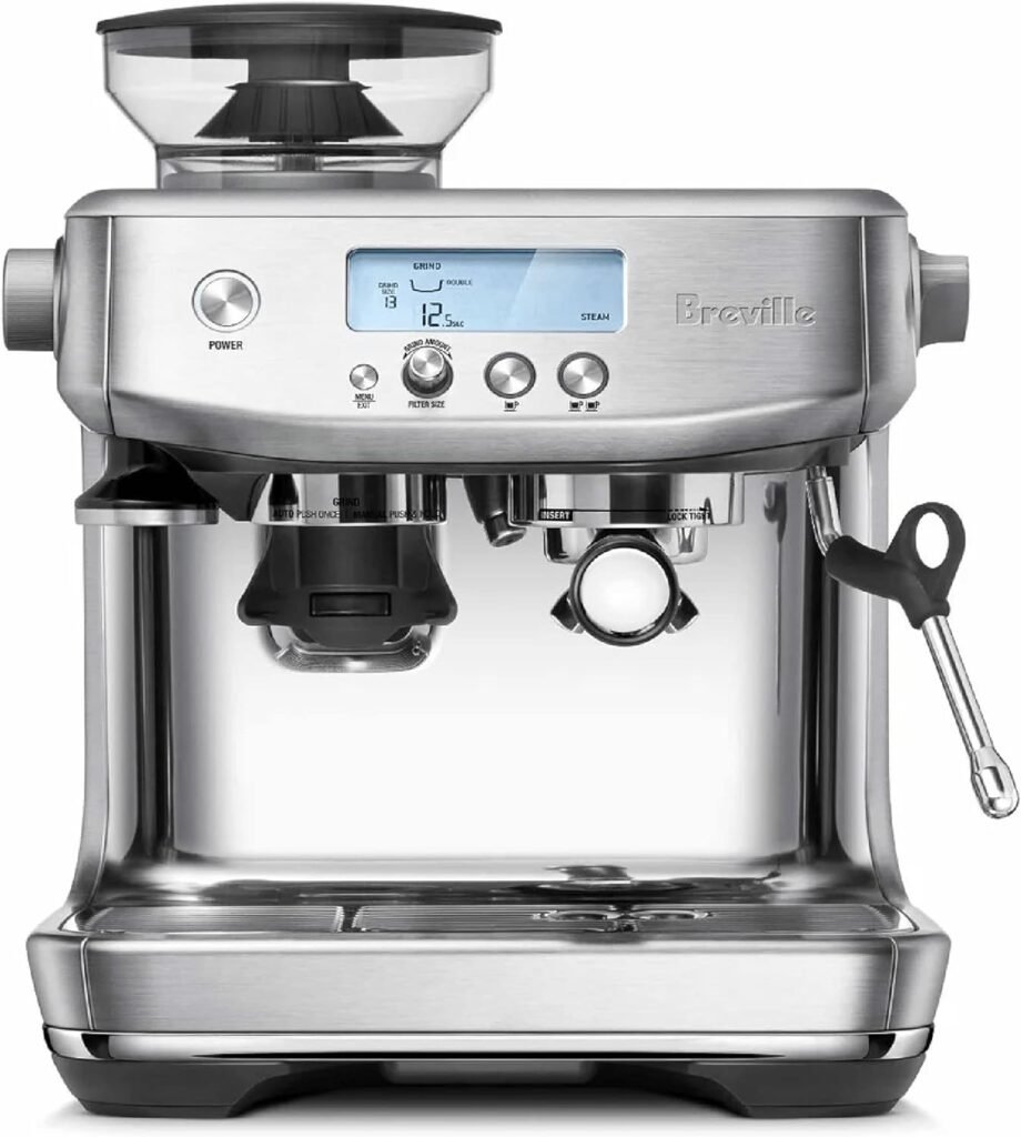 Breville Barista Pro Espresso Machine BES878BSS, Brushed Stainless Steel