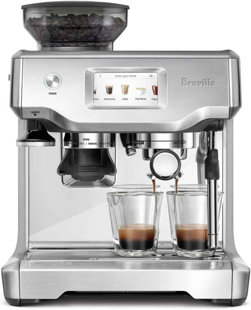 Breville Barista Touch Espresso Machine BES880BTR, Black Truffle