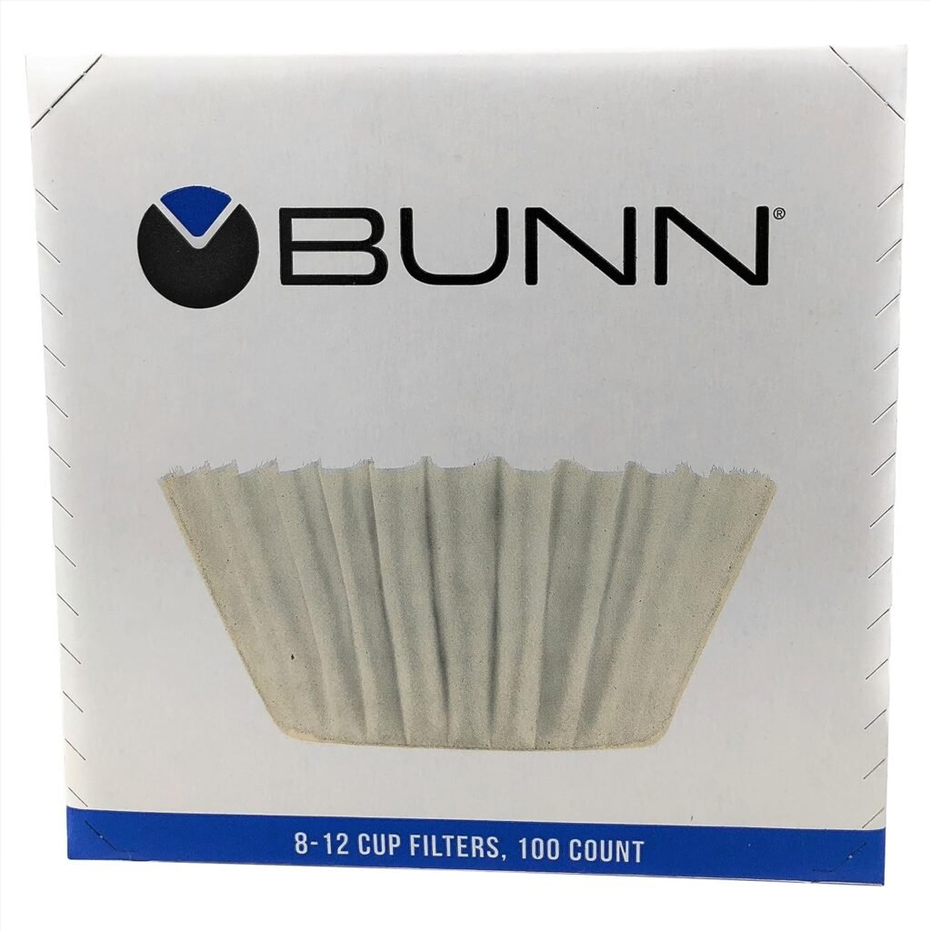 Bunn BCF100 BCF100-B 100-Count Basket Filter (Pack Of 4),White, 4