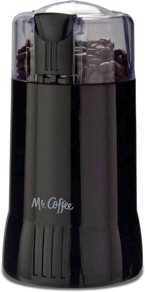 Mr. Coffee Simple Grind 14 Cup Coffee Grinder, Black