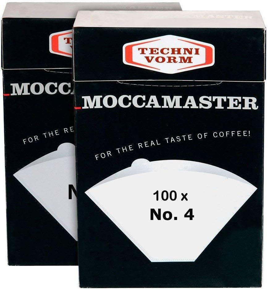 Technivorm Moccamaster 85022 Moccamaster #4 Paper Filters, White (2)... (Original Version)