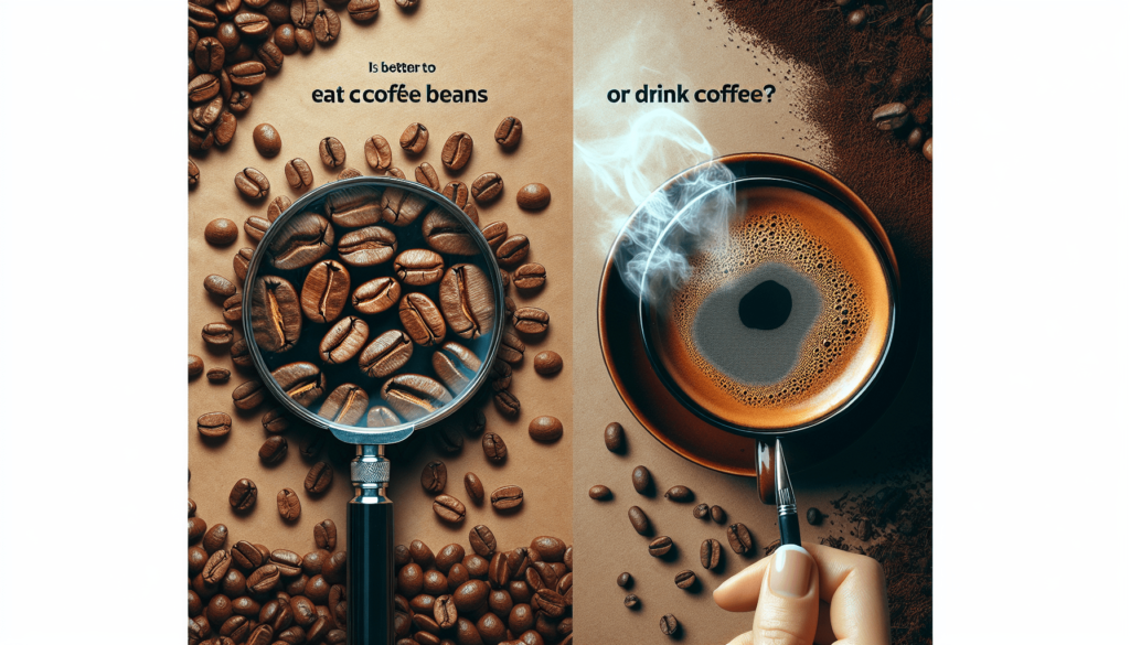 Is It Better To Eat Coffee Beans Or Drink Coffee?