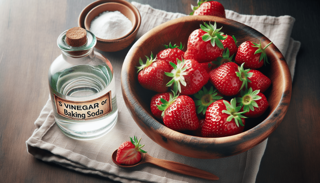 Is It Better to Wash Strawberries with Vinegar or Baking Soda?